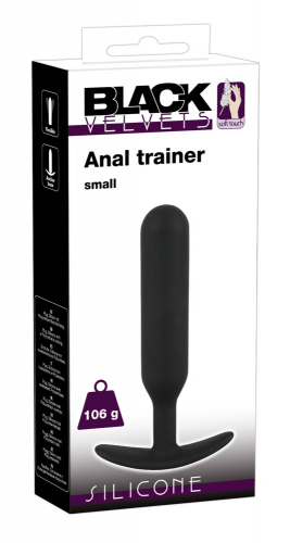 Black Velvets Anal Trainer Gesamtlnge 16 cm,  3 cm Farbe Schwarz