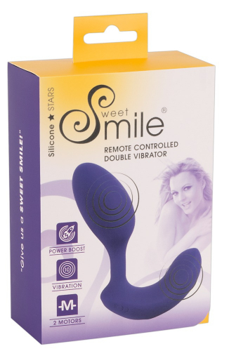 Sweet Smile RC Double Vibrator - Farbe: lila