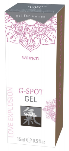 HOT Shiatsu Shiatsu G-Spot Gel - Farbe: transparent - Menge: 15ml