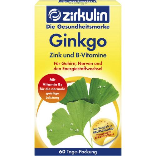 Zirkulin ginkgo tabl. 60er