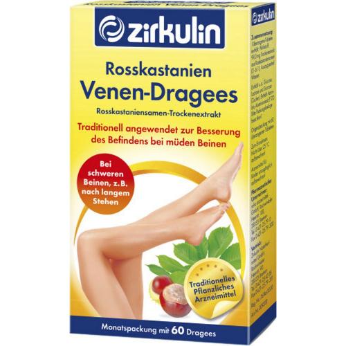 Zirkulin venen-dragee 60er azm