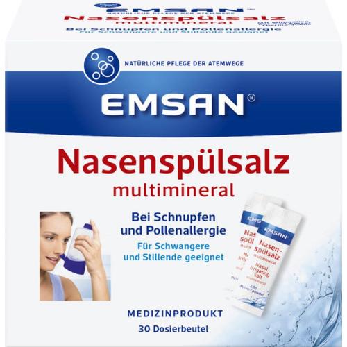 Emsan Nasensplsalz Beutel Multimineral 30 x 2,5 g Beutel