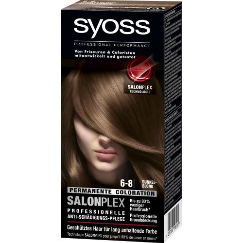 Syoss Haarfarbe Permanente Coloration Dunkelblond 6-8 115ml