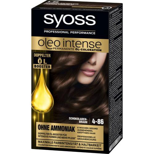 Syoss Oleo Intense Haarfarbe l-Coloration 4-86 Schokoladenbraun 115ml