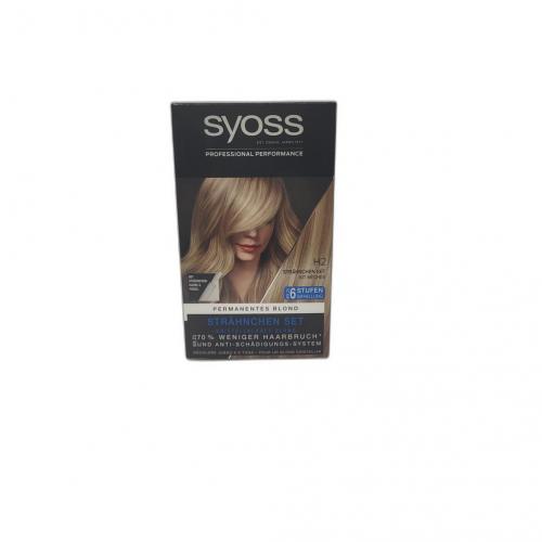 Syoss SYOSS Strhnchen Set 95ml in Blond Stufe 3 H2 bis zu 6 Stufen Aufhellung