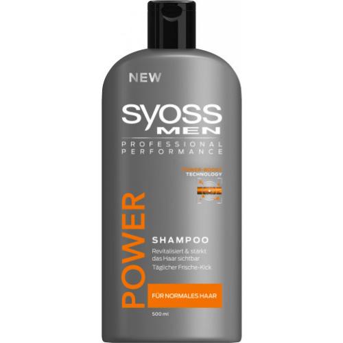 Syoss Men Shampoo Power & Strength 500 ml