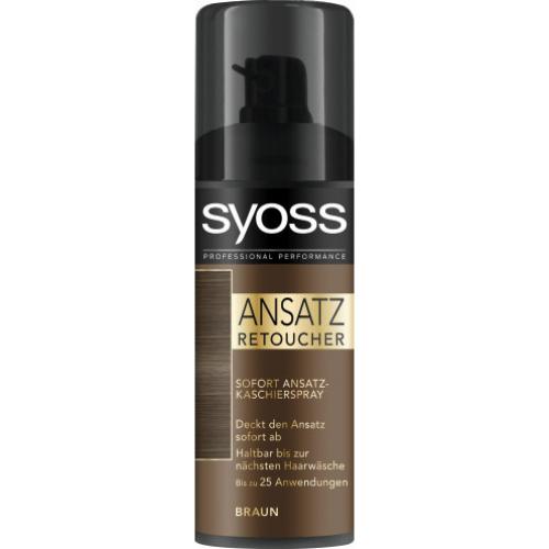 Syoss Ansatz Retoucher Kaschierspray Braun 120ml