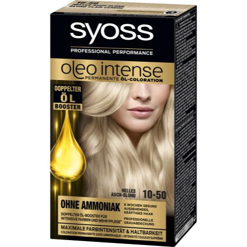 Syoss Oleo Intense l-Coloration 10-50 Helles Aschblond 115ml