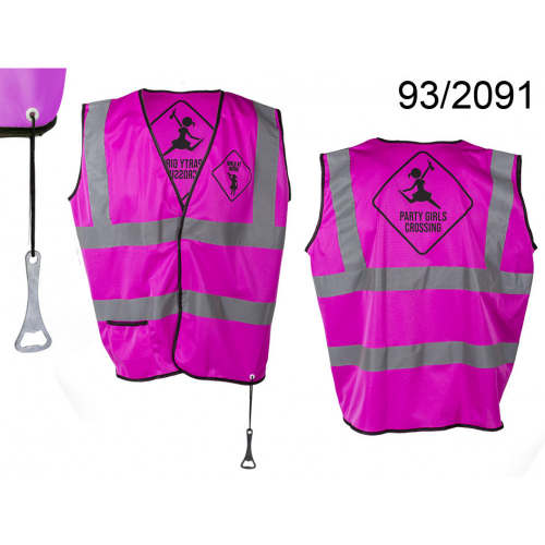 Out Of The Blue Party Weste Mdchen bei der Arbeit & Party Md Pink