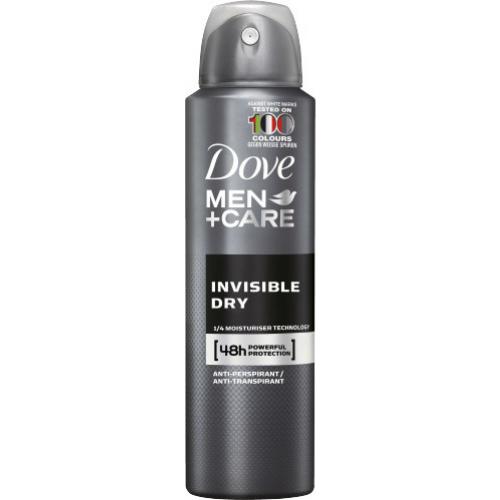 Dove Men Spray Invisible Dry 150 ml