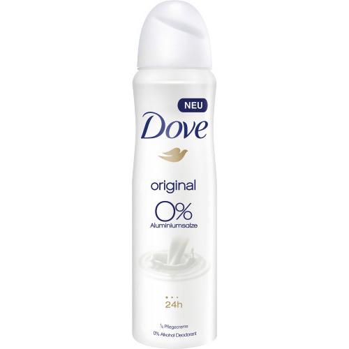 Dove 0% Deo Spray Antitranspirant 150 ml