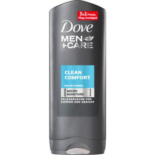 Dove Men+ Care Clean Comfort Pflegedusche Gesicht und Krper 250ml 