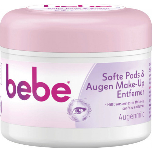Bebe Softe Pads & Augen Make Up Entferner Gesichtsreinigung Augenmild 30 St�ck