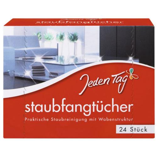 Jeden Tag JedenTag Staubfangtuch Staubtuch Staubreinigung 24 Stck