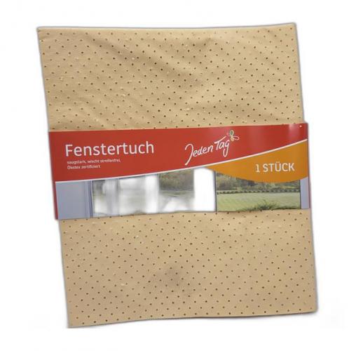Jeden Tag JedenTag Fenstertuch Saugstark Fensterputztuch 35x40cm