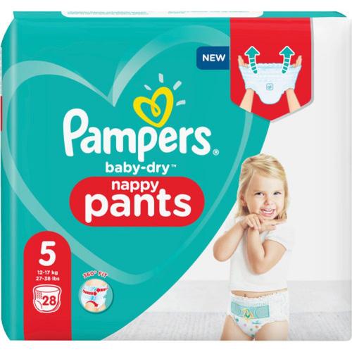 Pampers Baby-Dry nappy pants Gr.5 28 Stck
