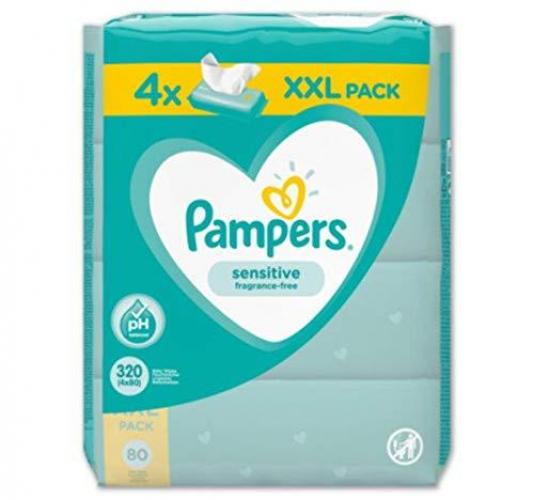 Pampers Sensitiv Feuchttcher 4x80 Stck