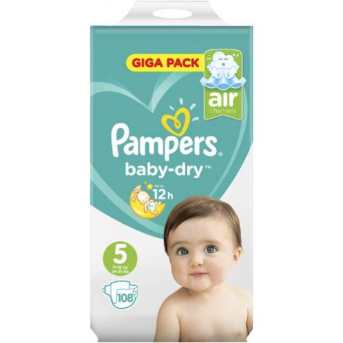 Pampers Baby Dry Gigapack Gr.5 108 St�ck