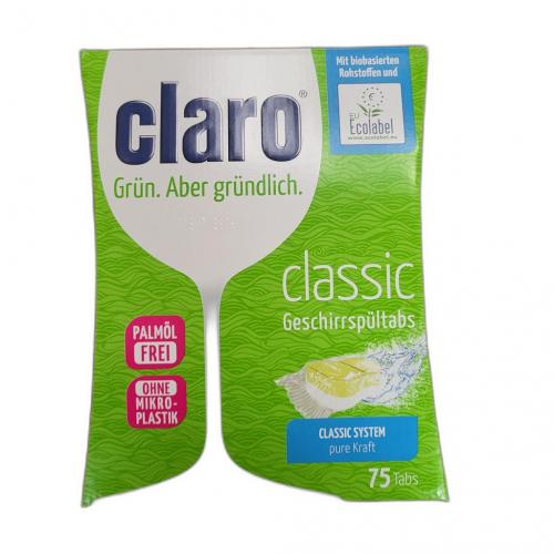 Claro �ko Geschirrsp�ltabs Sp�lmaschinentabs Classic 75 St�ck