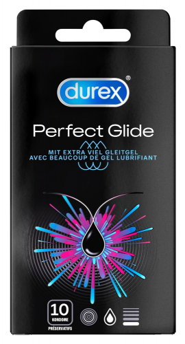Durex Perfect Glide - Farbe: transparent - Menge: 10St�ck