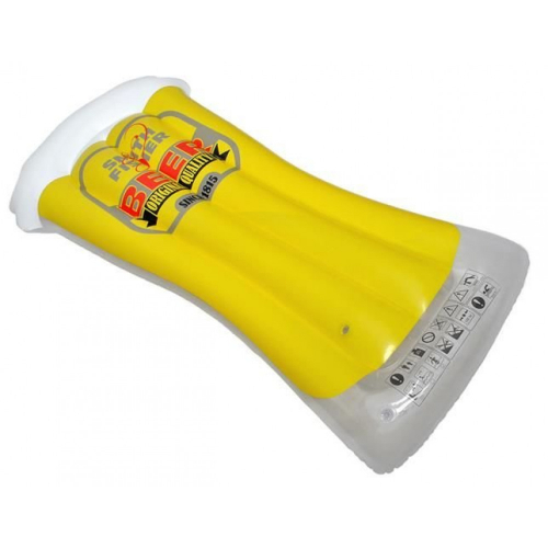 Luftmatratze Bierglas Bierkrug 165cm Schwimmliege