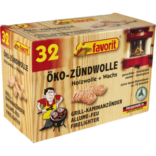 favorit Favorit �ko Z�ndwolle Grill Kamin Ofen Anz�nder 32 St�ck 