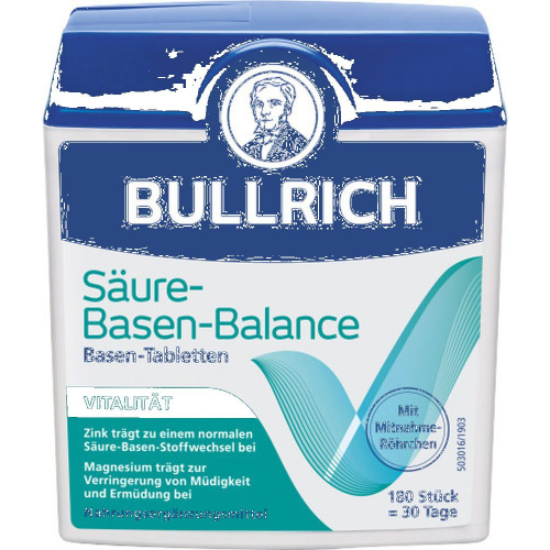 Bullrich Basen-Sure-Balance Basentabletten 180 Stck