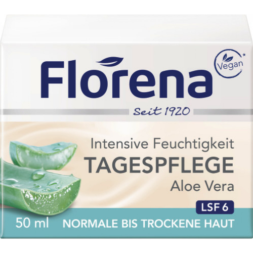 Florena Tagespflegecreme mit Aloe Vera 50ml