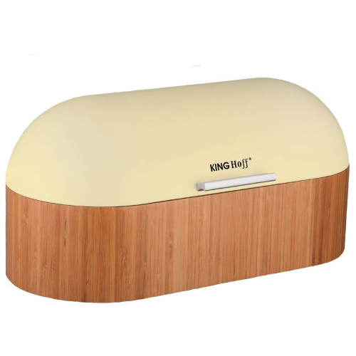Kinghoff KINGHOFF Brotaufbewahrungsbox Bambus