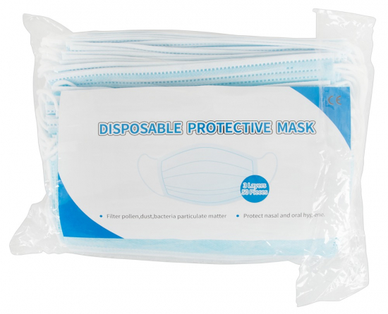 Orion  Einwegmasken Gesichtsmasken Mundnasenschutz 50 Stck