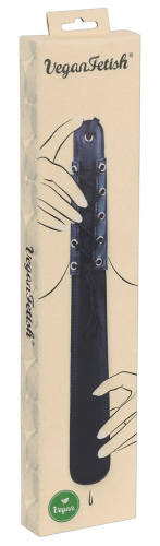 Vegan Fetish Paddel, vegan - Farbe: schwarz