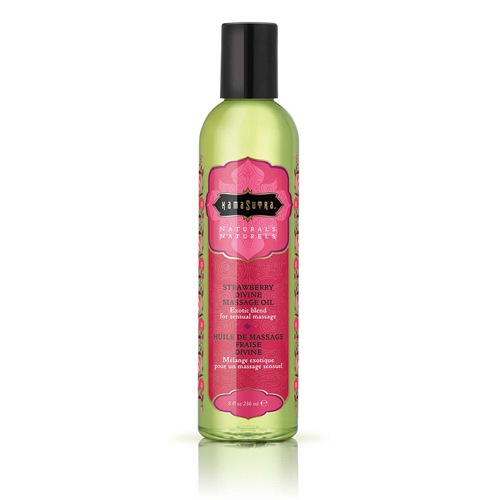 KamaSutra Kamasutra Naturals Massage Oil Strawberry - Farbe: Gr�n - Menge: 236ml