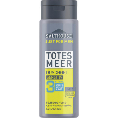 Salthouse Totes Meer Men Duschgel Sensitiv 3 in 1 Formel 250ml