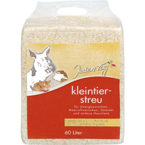 Jeden Tag JedenTag Kleintierstreu Einstreu 60l 4kg Beutel