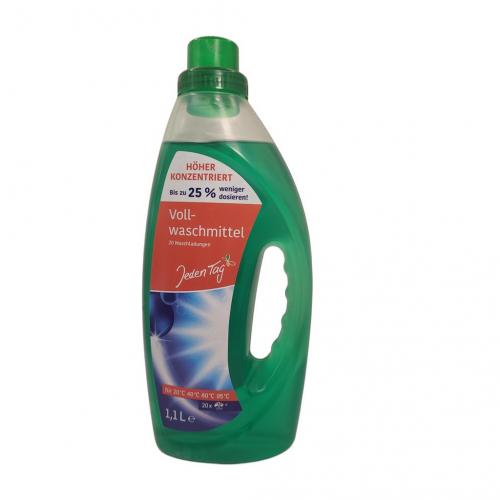 Jeden Tag JedenTag Vollwaschmittel Flssig 20 Waschladungen 1,1l Flasche