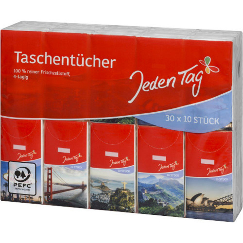 Jeden Tag JedenTag Taschentcher 30x10er