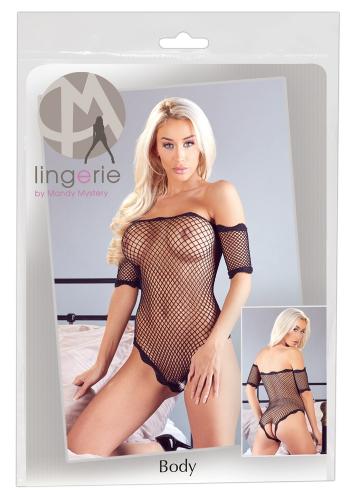 Mandy Mystery lingerie Body - Farbe: schwarz - Größe: S-L