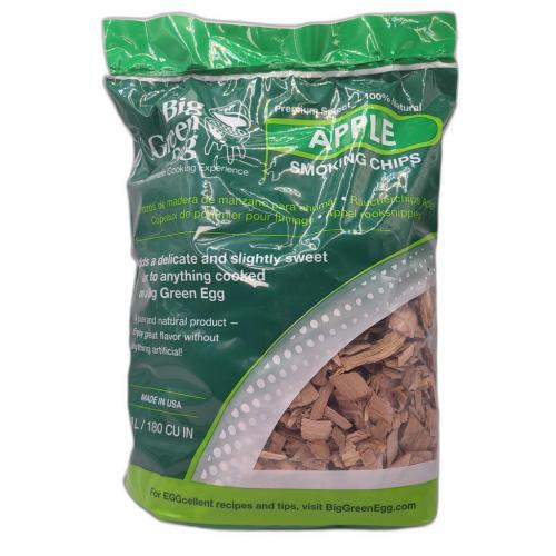 Big Green Egg Apfel Apple Holzchips R�ucherchips 2,9 Liter