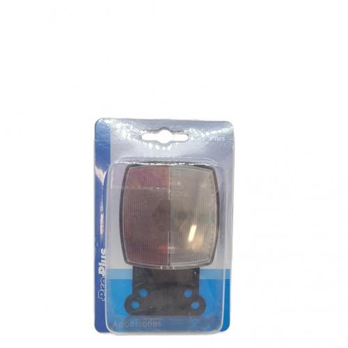 ProPlus Positionsleuchte rot/wei 66x62mm mit Rckstrahler mit Pendel im Blister