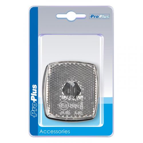 ProPlus Positionsleuchte wei 66x62mm mit Rckstrahler im Blister