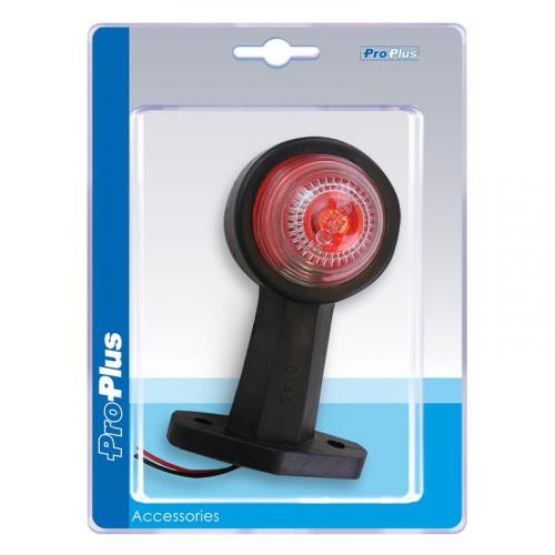 ProPlus Umrissleuchte rot/wei 120mm gerade im Blister