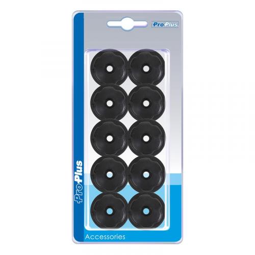 ProPlus Planenhaken L rund Kunststoff 10 St�ck im Blister