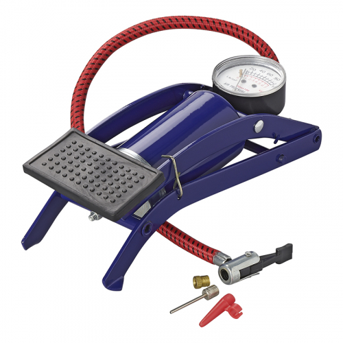 ProPlus Fupumpe Einzelzylinder mit Manometer