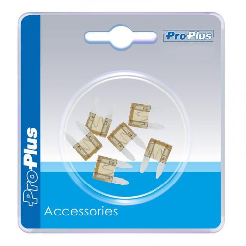ProPlus Flachsicherungen Mini 7,5A braun 6 Stck im Blister