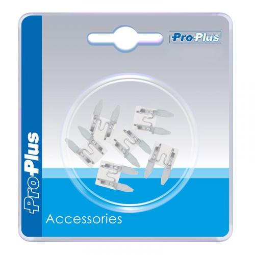 ProPlus Flachsicherungen Mini 25A neutral 6 Stck im Blister
