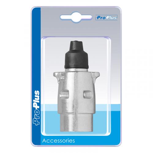 ProPlus Stecker 7-polig Metall im Blister