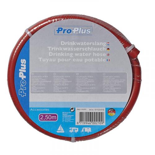 ProPlus Trinkwasserschlauch rot 2,50M / 10x15mm