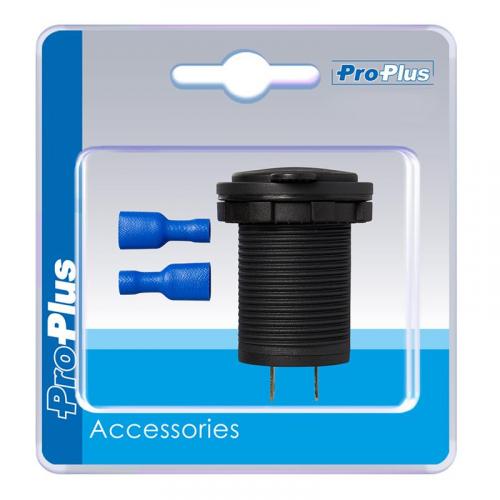 ProPlus USB Doppel-Einbausteckdose 2x2100mA 12V/24V im Blister