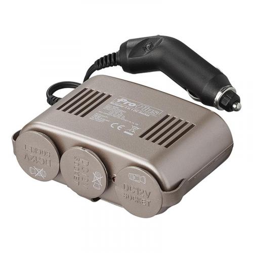 ProPlus Dreifachsteckdose 12V inkl. Halterung