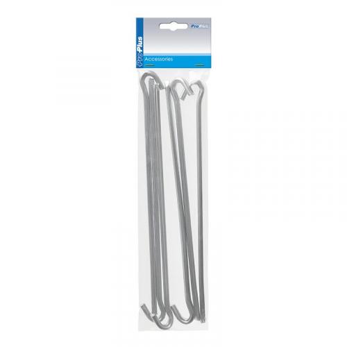 ProPlus Felsbodenhering 30cm Metall Dreieck 6 Stck im Polybeutel